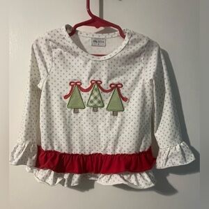 Abbie and Evie Christmas top-size 2T